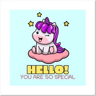 Hello you are so special Posters and Art